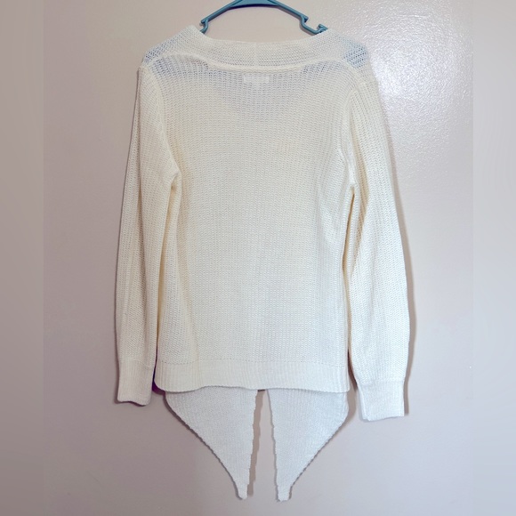 LISSY Knit Long Sleeve Cream Sweater - Large NWOT - Picture 2 of 3